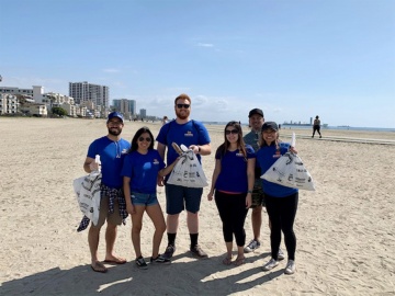 Alamitos Beach Clean-Up, The PENTA CARES Foundation, Volunteer
