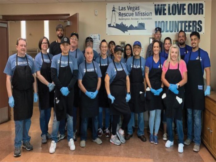 PENTA CARES, LAS VEGAS RESCUE MISSION, VOLUNTEER