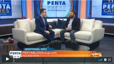 PENTA President John Cannito & Shawn Tempesta at Las Vegas Morning Blend